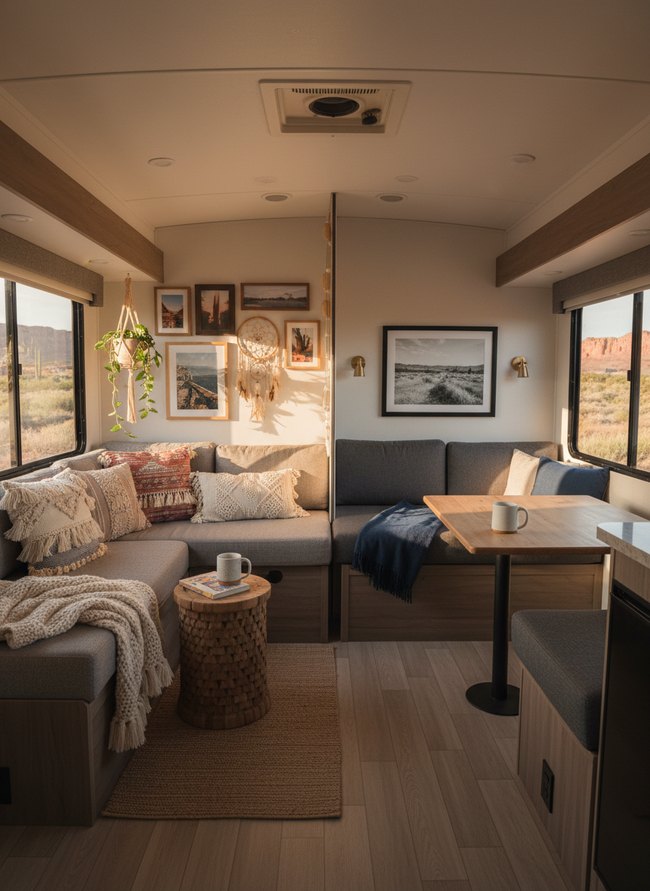 Streamlined Compact RV Storage