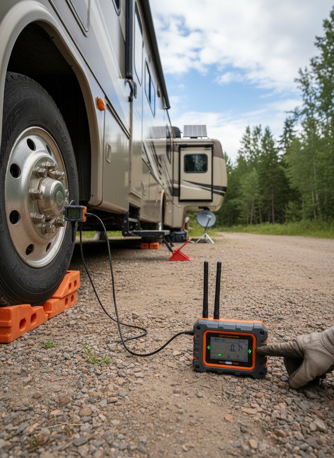 Bluetooth RV Leveling Monitor