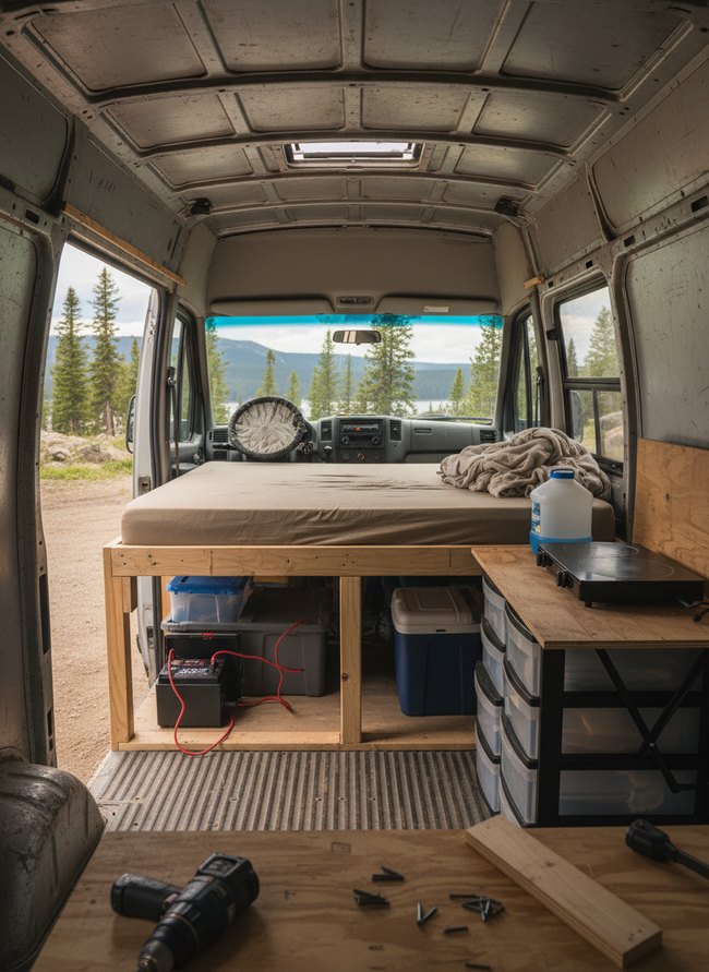 Quick Start Van Interior