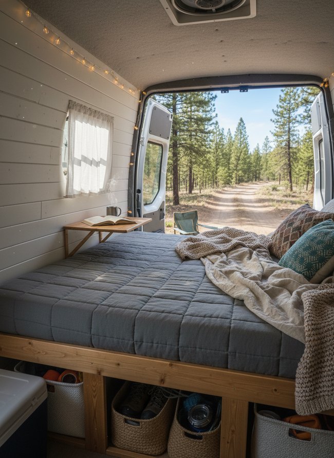 Comfortable Sleeping Nook Creation