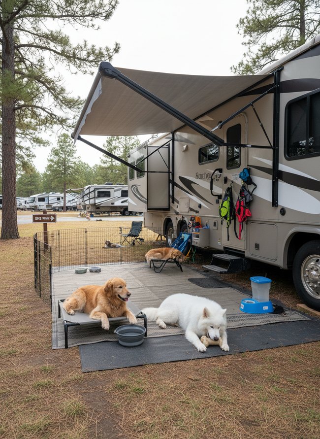 Pet-Friendly Campsite Research