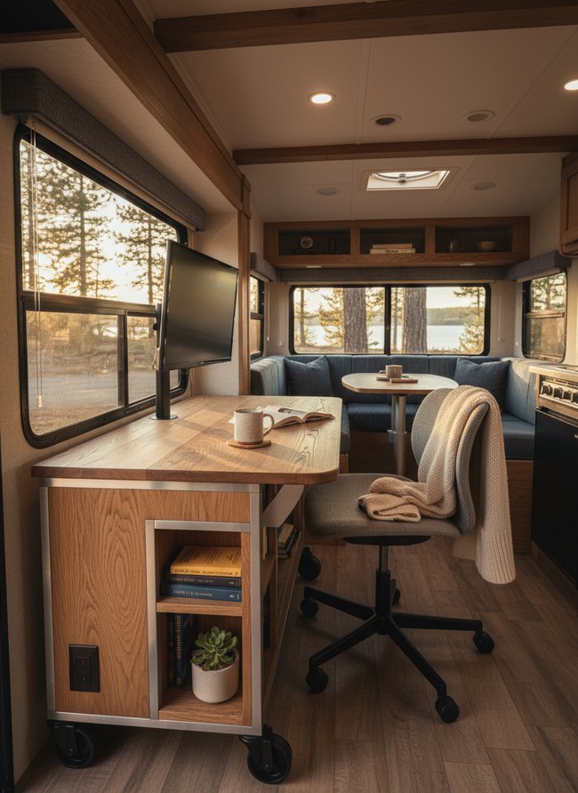 Mobile Rolling Work Pod