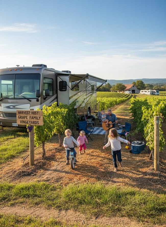 Harvest Host Family Fun