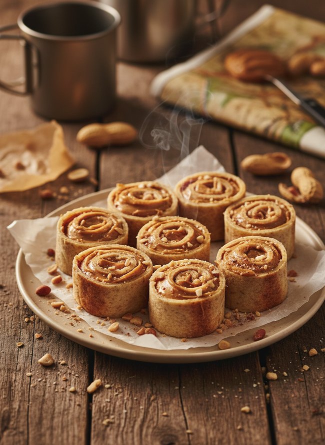 Peanut Butter Tortilla Rollups