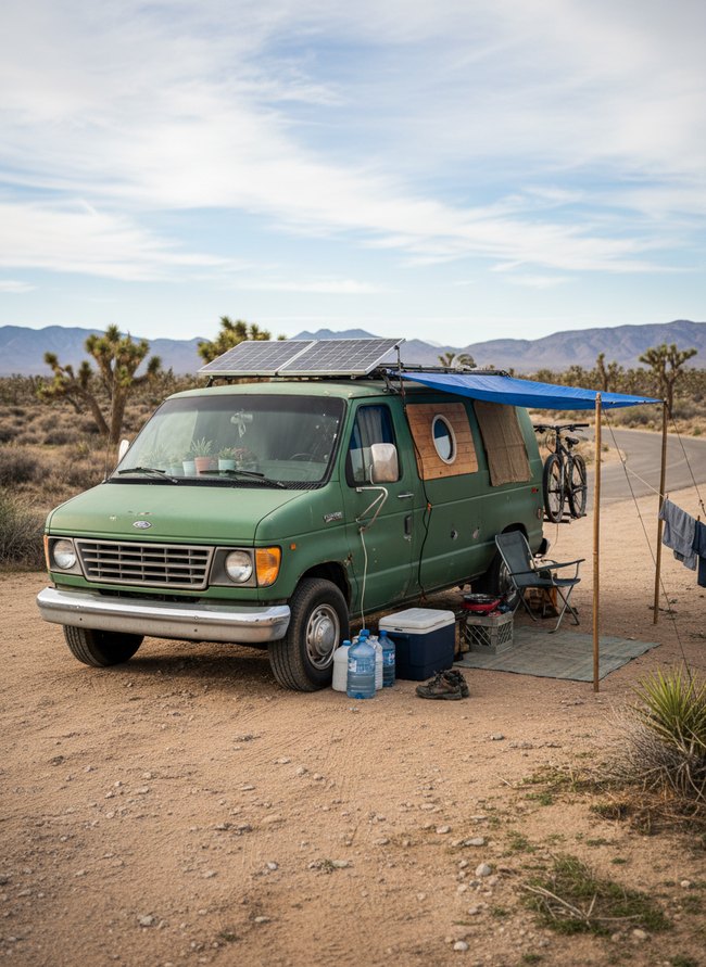 Thrifty Mobile Living Space
