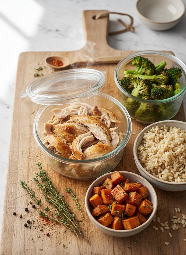 Pre-Cooked Ingredient Storage