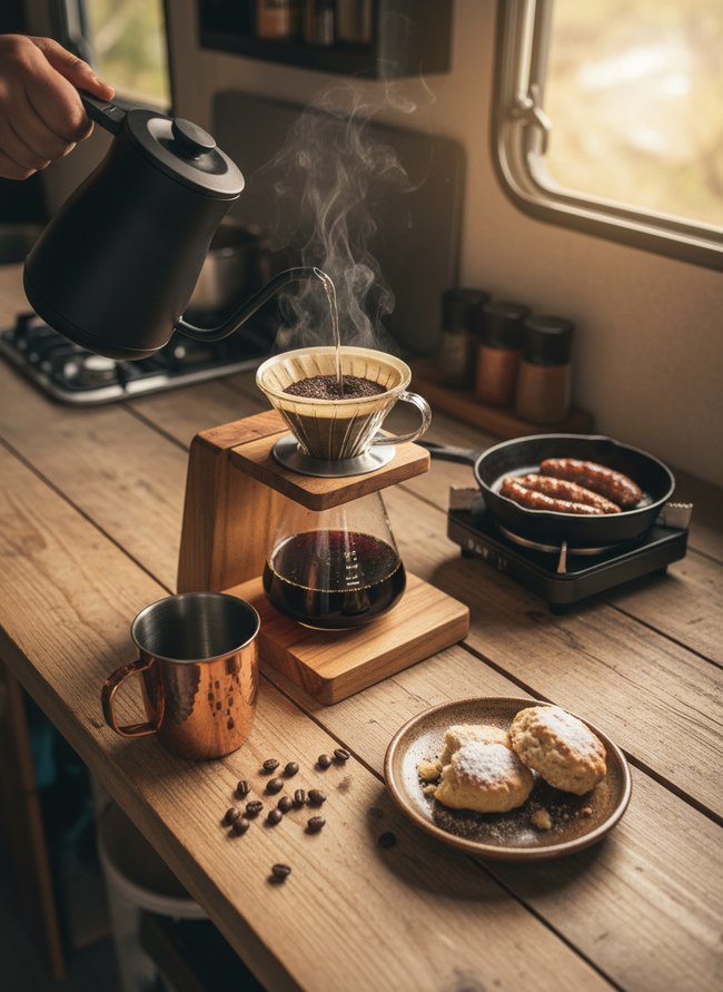 Artisan Coffee Brewing Station