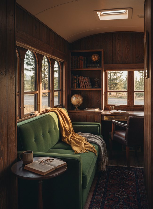 Dark Academia Cozy Caravan