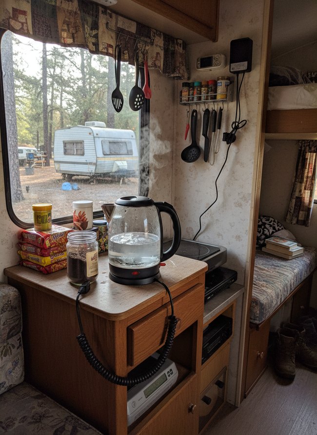 Electric Kettle Cooking