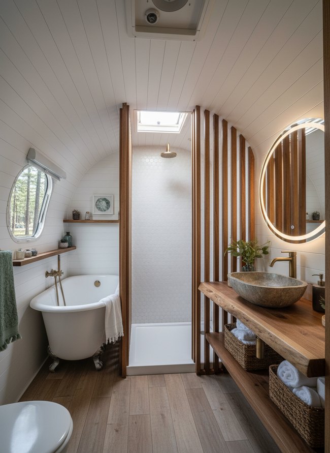 Spa Bathroom Oasis Creation