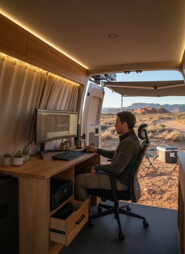 Minimalist Tech Command