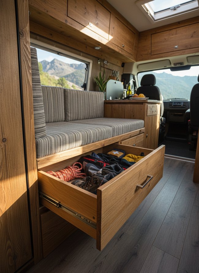 Drawer-Under-Step Solution