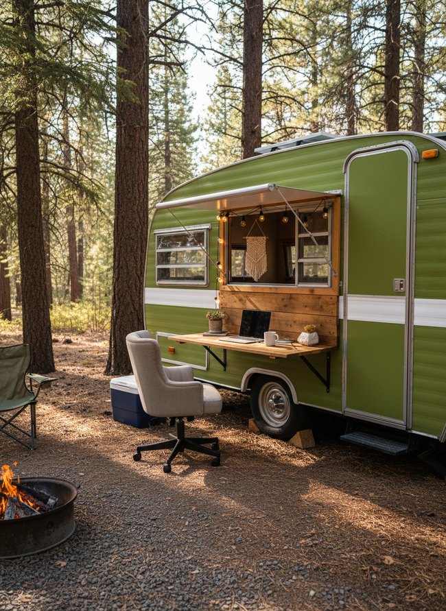 Mobile Office Station Creation