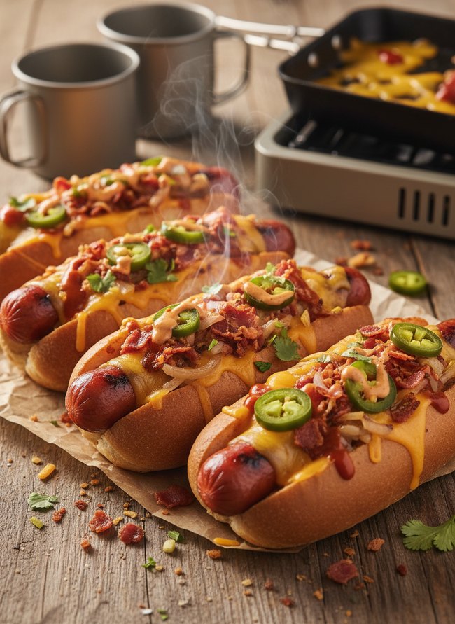 Speedy Loaded Hot Dogs