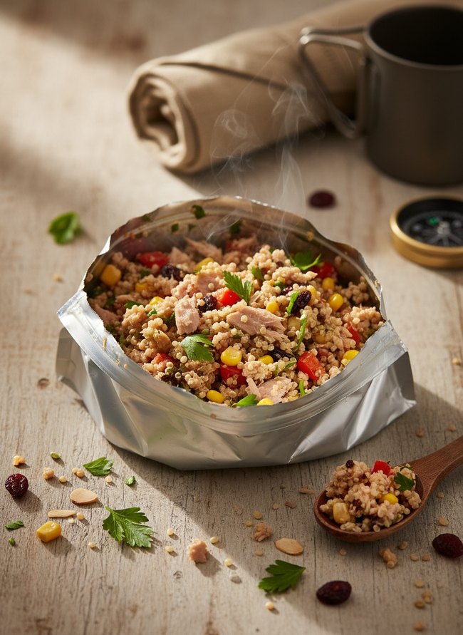Pouch Tuna Quinoa Salad