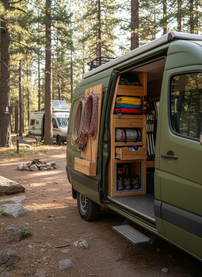Outdoor Adventure Gear Storage