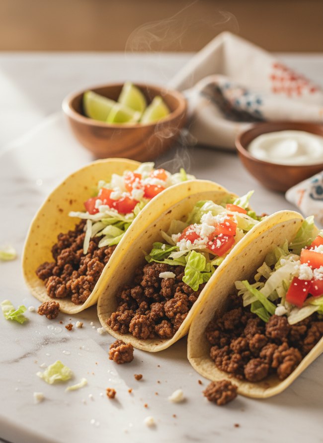 Ground Beef Tacos