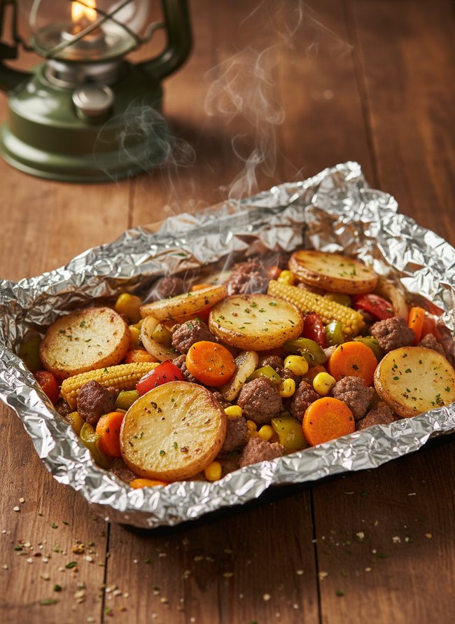 Hobo Dinner Foil Pack