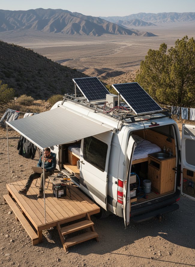 Solar Panel Setup