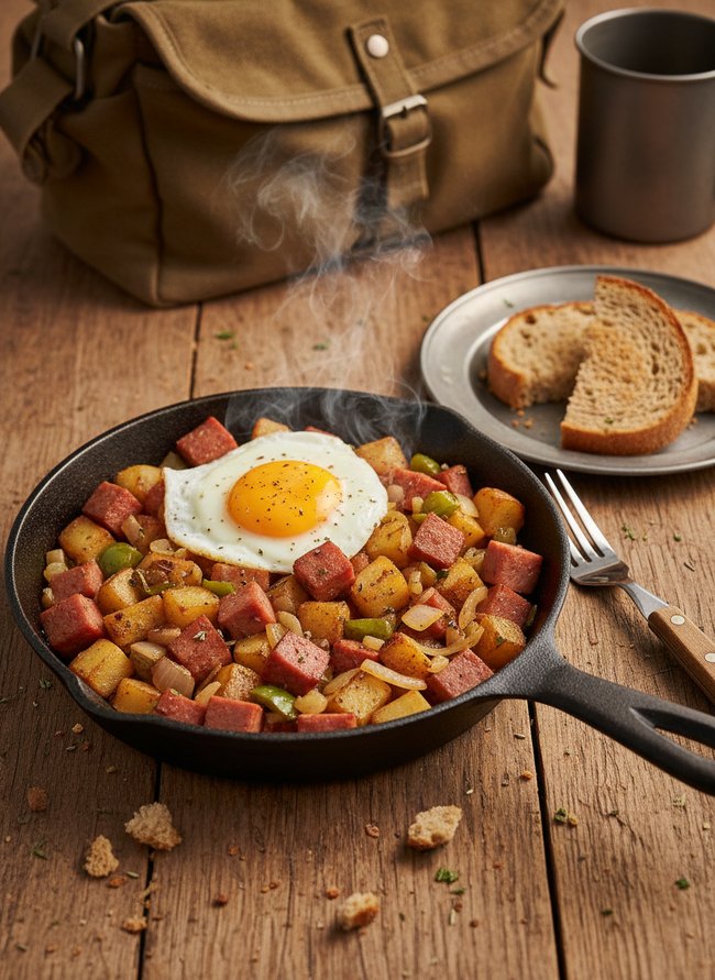 Spam Hash Camp Fry