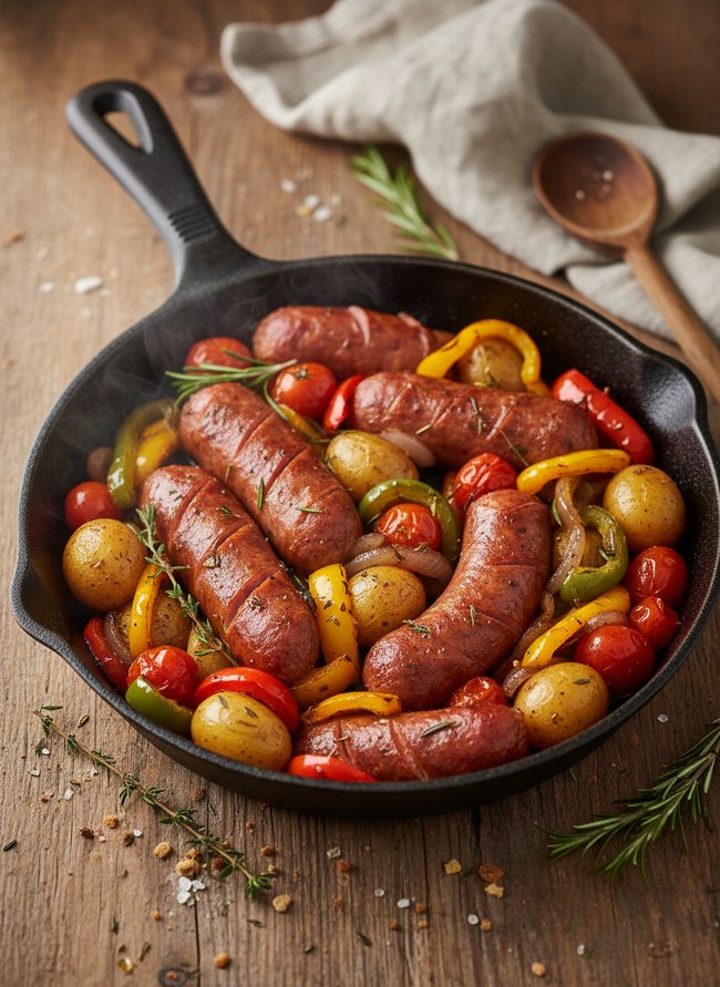 Smoked Sausage Skillet