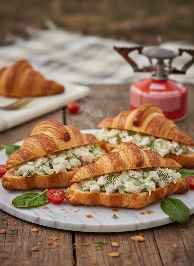 Chicken Salad Croissants