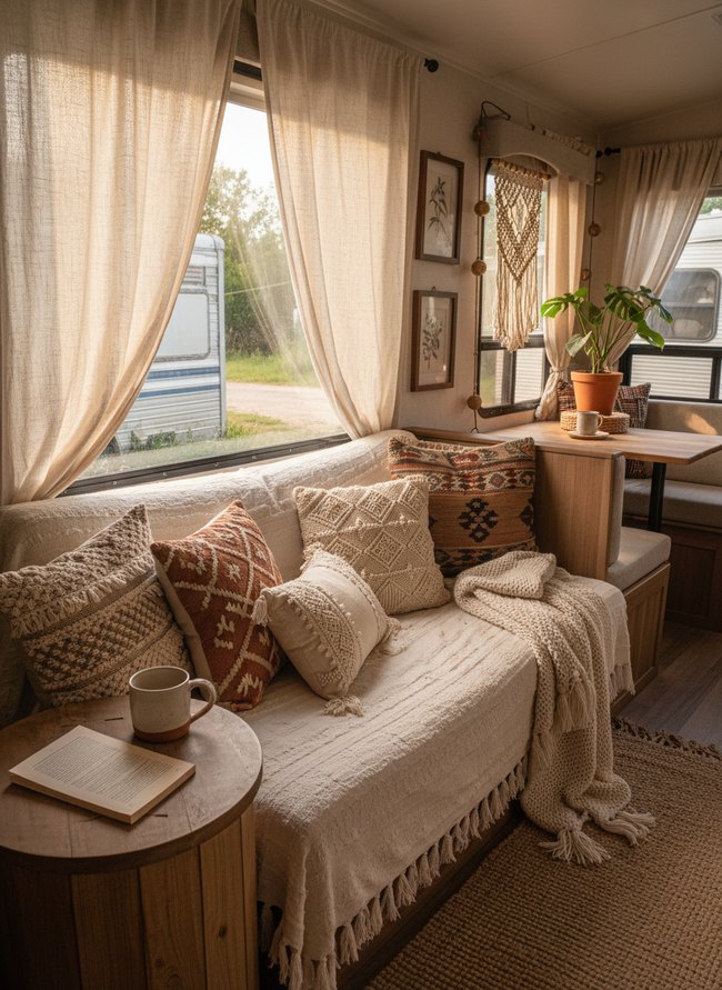 Breezy Linen Drape Curtains