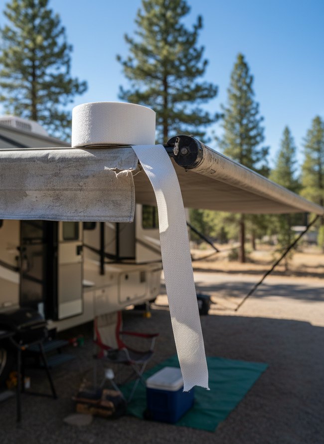 RV Awning Repair Tape